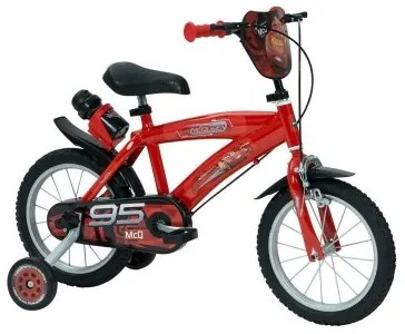 Bicicletta per Bambini Huffy Disney Cars Rosso