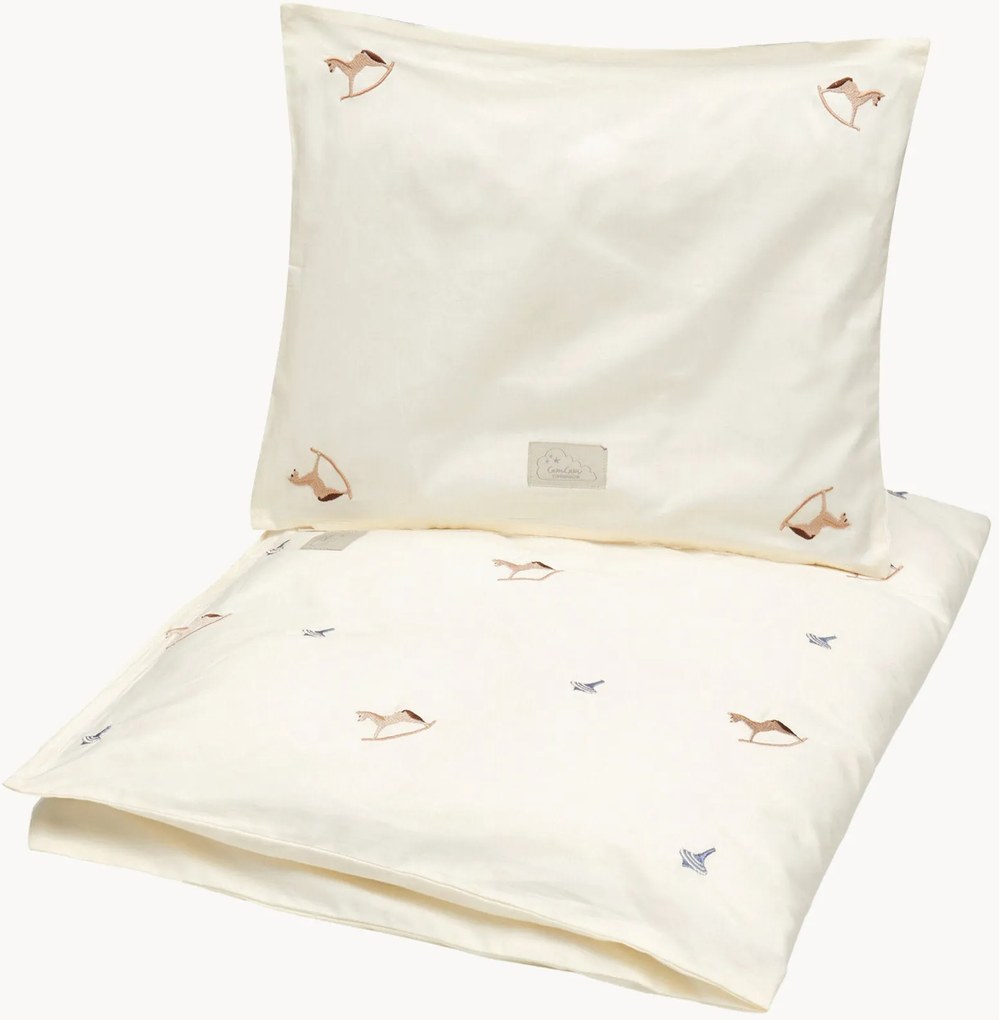 Set di biancheria da letto per bambini in cotone satinato Vintage Toys