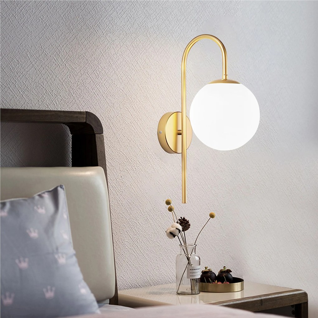 Lampada da parete G091-1W GOLD