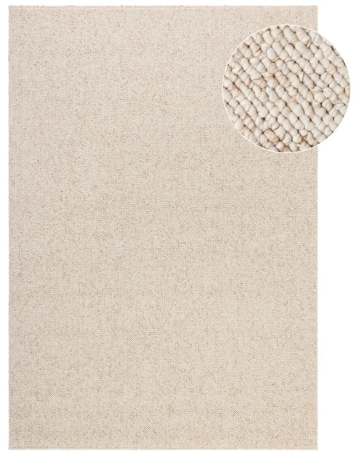 Tappeto color crema lavabile 240x340 cm Rocco Cream – Elle Decoration