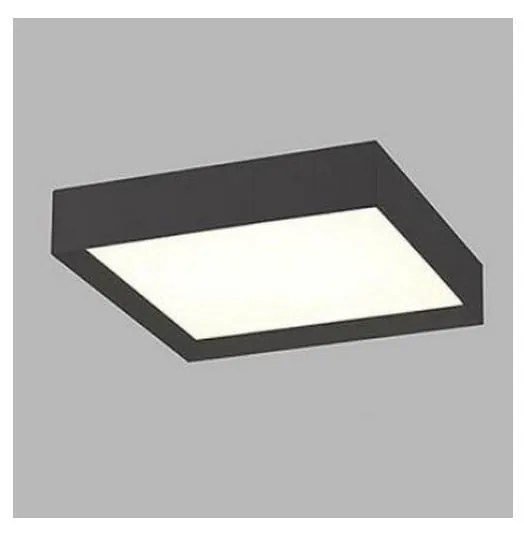 LED2 - Plafoniera LED MILO LED/30W/230V nera 3000/4000K