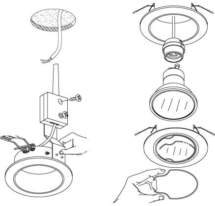 Eglo 94406 - Set da 3 faretti LED da incasso PENETO 3xGU10-LED/5W/230V
