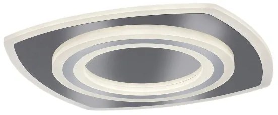 Rabalux 71318 - Lampada da soffitto LED dimmerabile TANELI 60W/230V 3000/4000/6000K cromo + telecomando