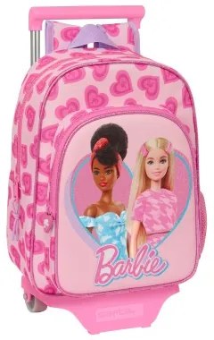 Trolley per la Scuola Barbie Love Rosa 26 x 34 x 11 cm