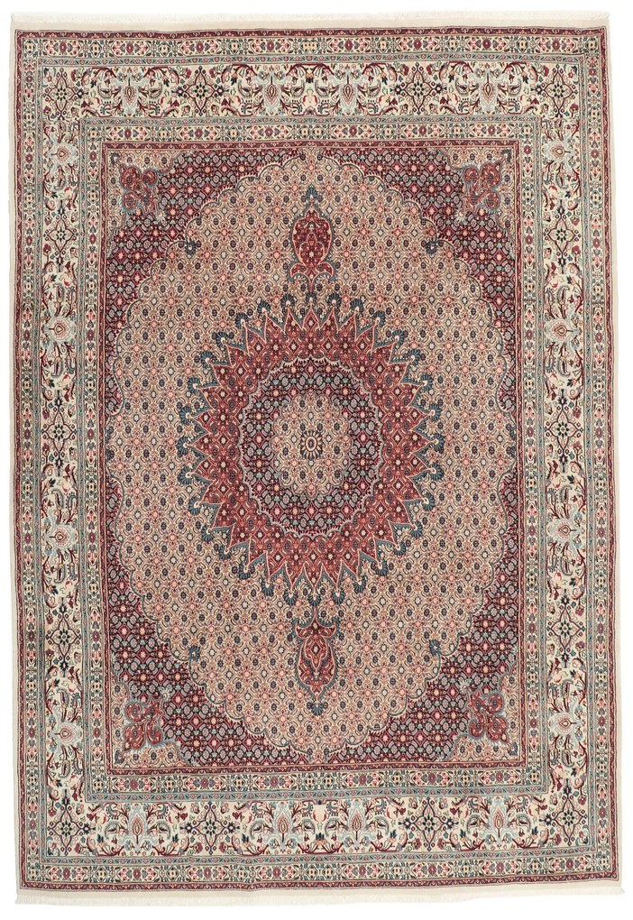 Moud Tappeto 350x240 (Iran) Annodato A Mano