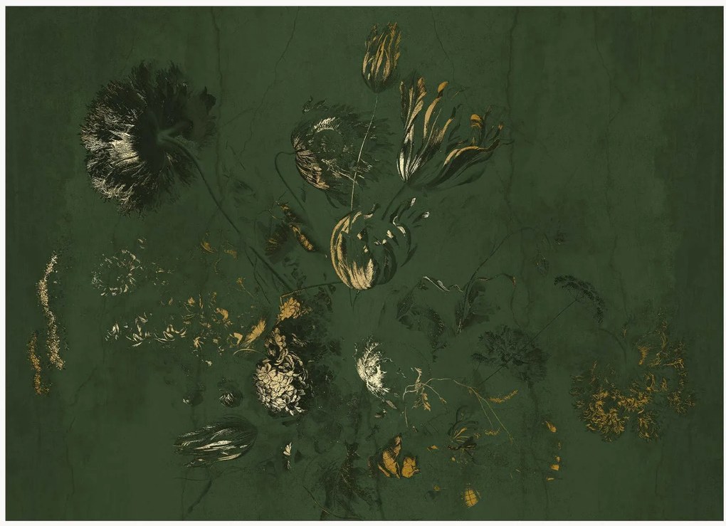 Carta da parati Frans Uyterlinde - Fresco Flowers