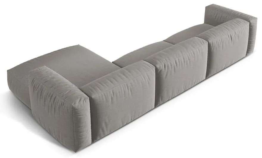 Divano angolare modulare grigio chiaro (angolo destro) Martina - Micadoni Home