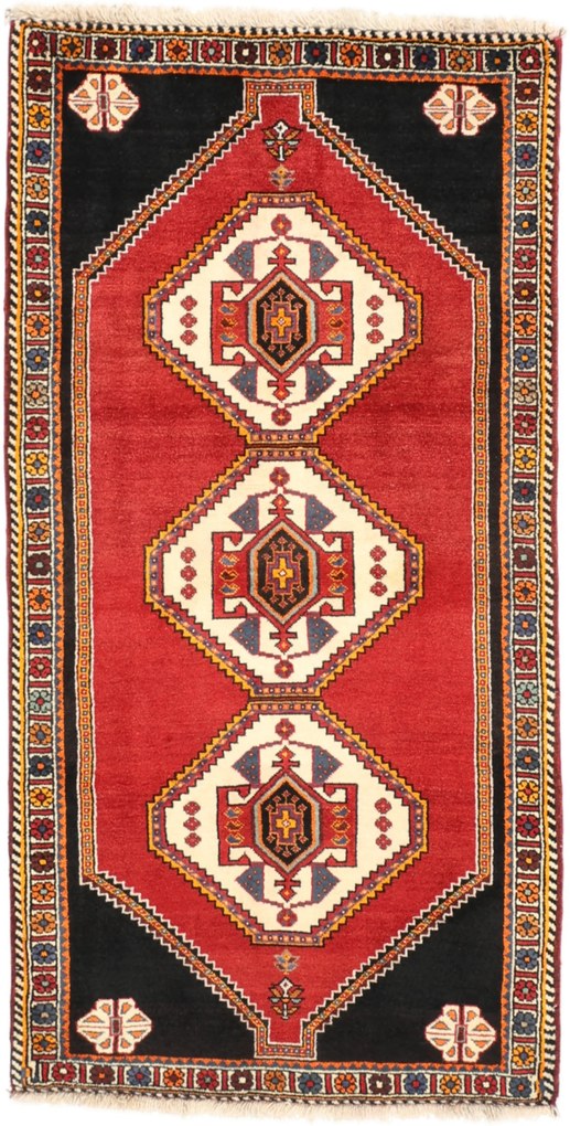 Shiraz Tappeto 170 x 90 (Iran) Annodato A Mano