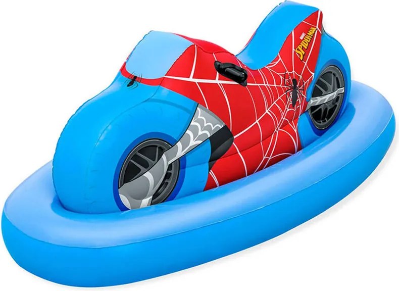 Bestway Gonfiabile Moto Spiderman 170x84 cm +3 Anni Spiaggia e Piscina 98794