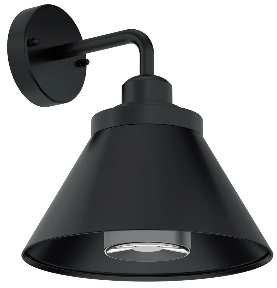 Applique E27 Nera IP54 per Esterni - Serie FOCUS