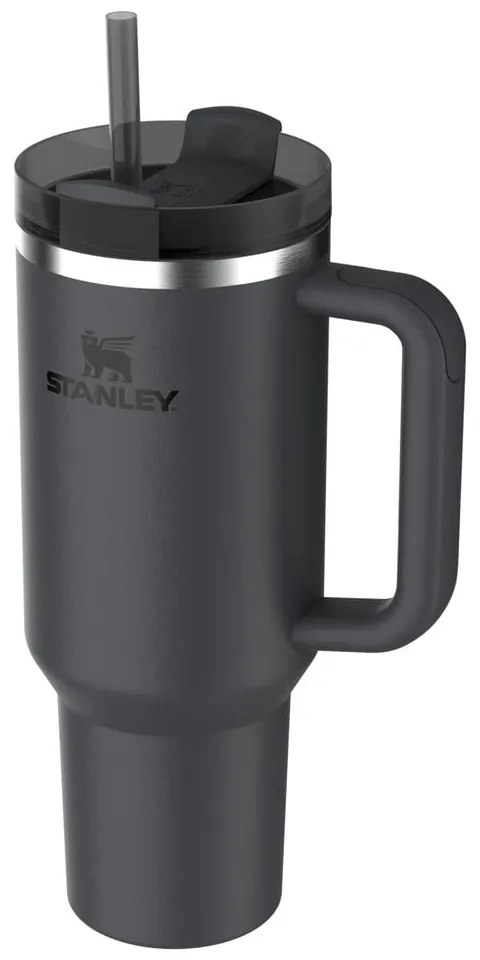 Borraccia termica nera in acciaio inox 1,18 l Quencher H2.0 FlowState Tumbler Black – Stanley