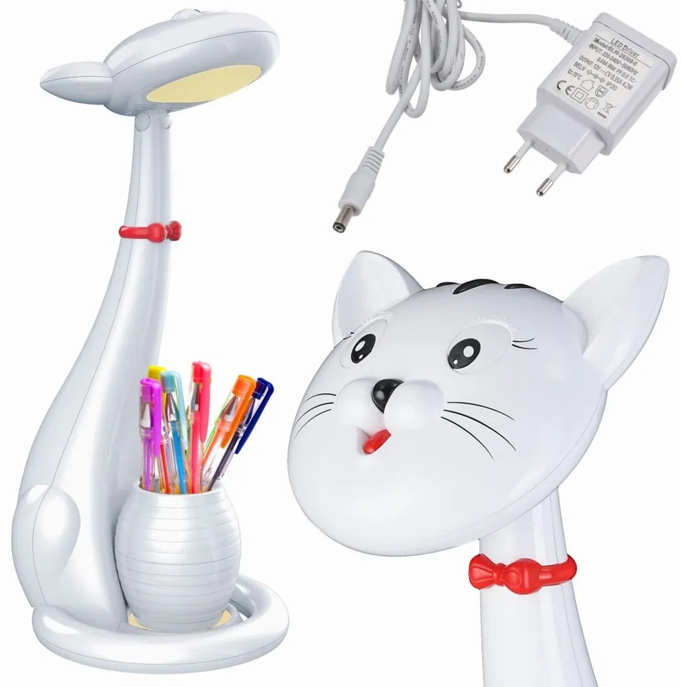 Lampada da tavolo a LED - gatto