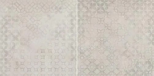 Decoro 75x75 mosaico trame blanc effetto resina 10 mm in gres fine porcellanato Ragno Re Solution 00R6QY02