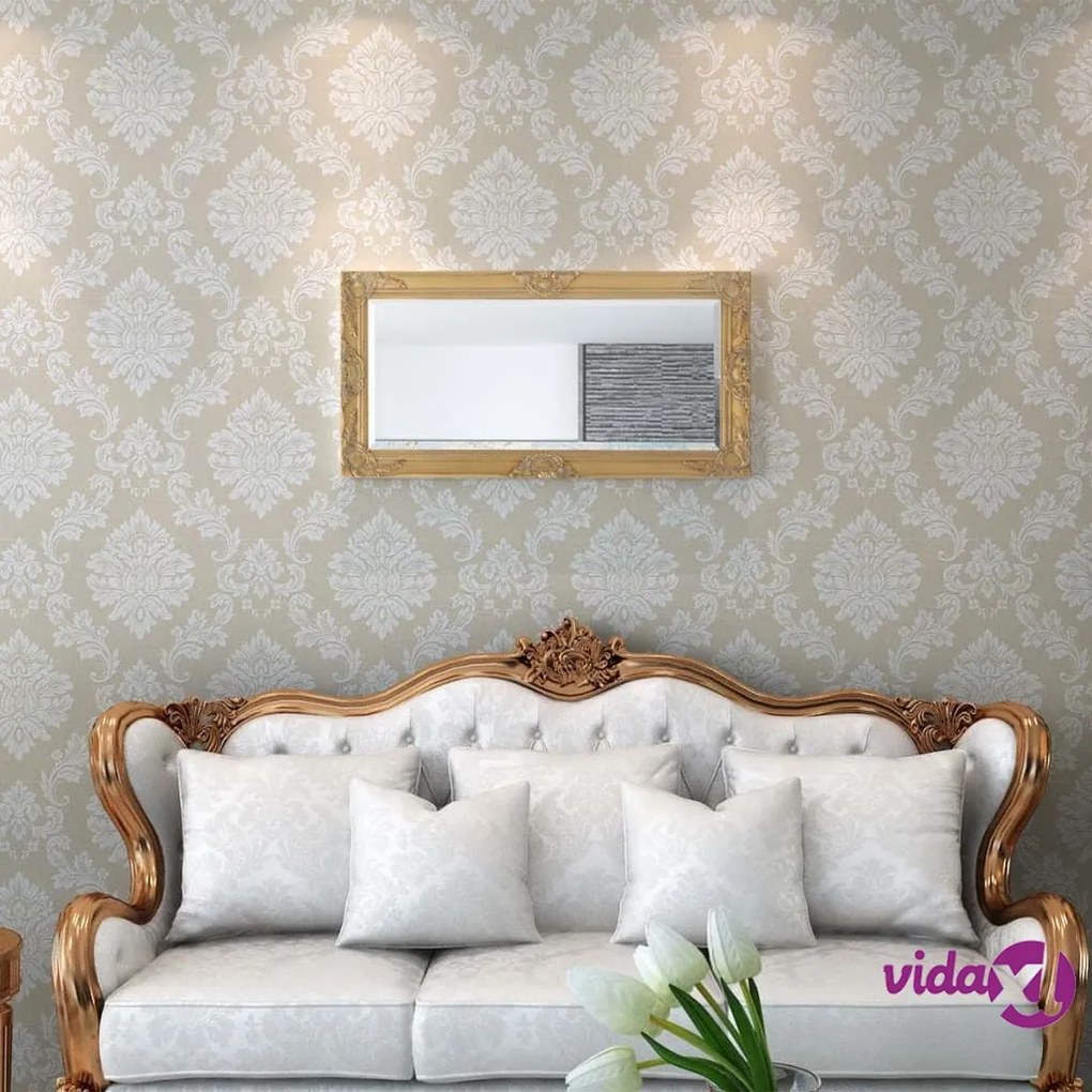 vidaXL Specchio da Parete Stile Barocco 100x50 cm Oro