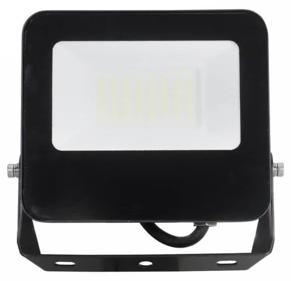 Faro LED 30W IP65, 125lm/W - chip LED Black Colore Bianco Naturale 4.000K