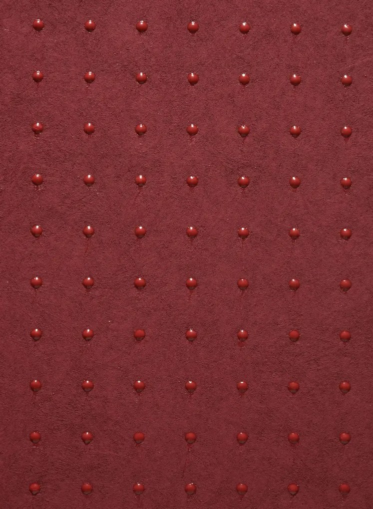 Arte International Tapete Dots - 31028 - Noble Carmine Red