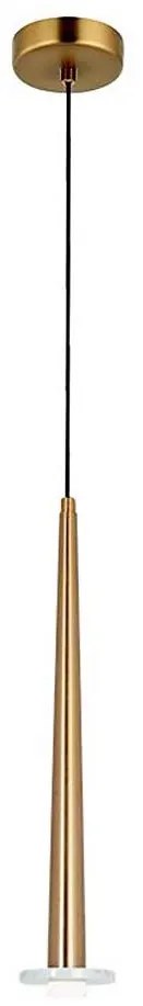 Zambelis 22111 - Lampadario LED a sospensione con filo LED/3W/230V CRI90 oro