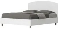 Letto Matrimoniale 160x190 cm Senza Rete Antilia Bianco