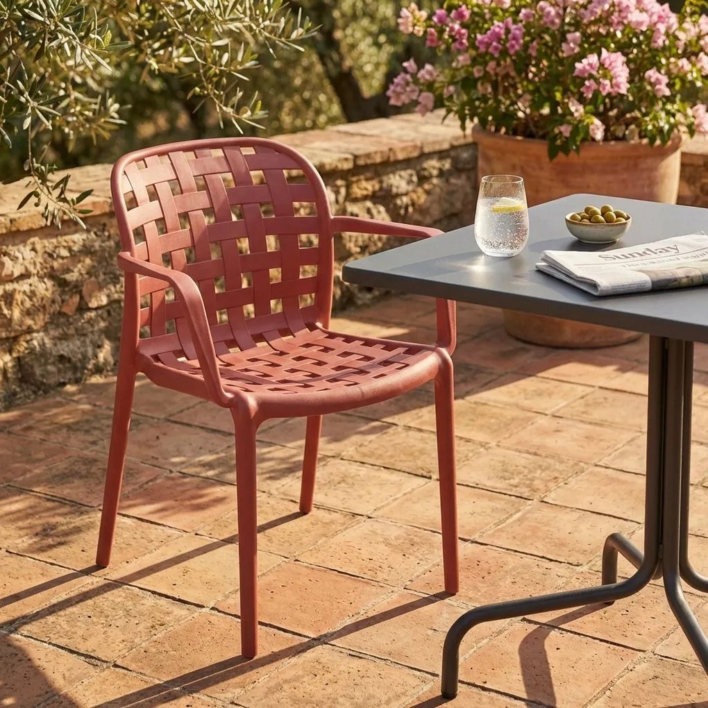 JENNY - poltrona da giardino in resina