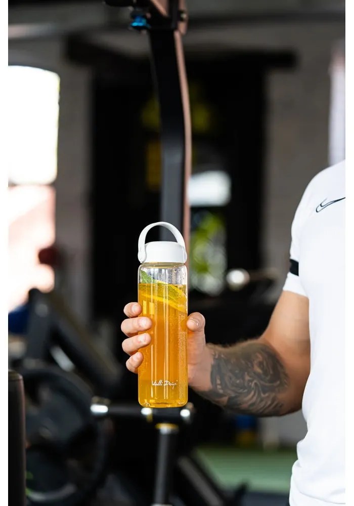 Bottiglia bianca in vetro 540 ml Fuori – Vialli Design