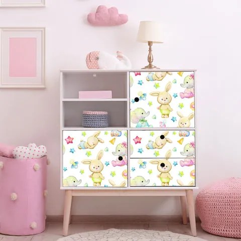 Pellicola adesiva dolci animaletti