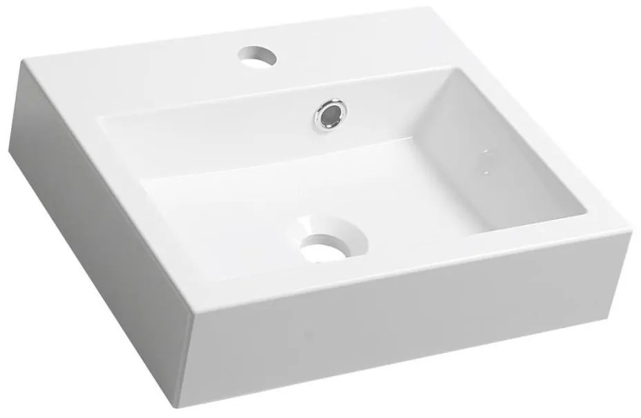 Sapho - Lavabo da appoggio ORINOKO 42x36 cm ceramica/bianco