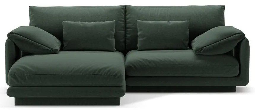 Divano angolare verde scuro (angolo sinistro) Torino - Micadoni Home