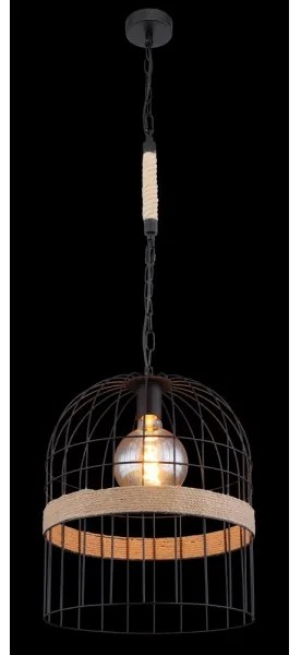 Globo 15677H1 - Lampadario su catena HALIA 1xE27/60W/230V