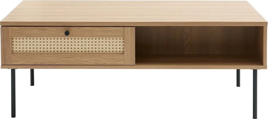 Tavolino in colore naturale 60x110 cm Pensacola - Unique Furniture