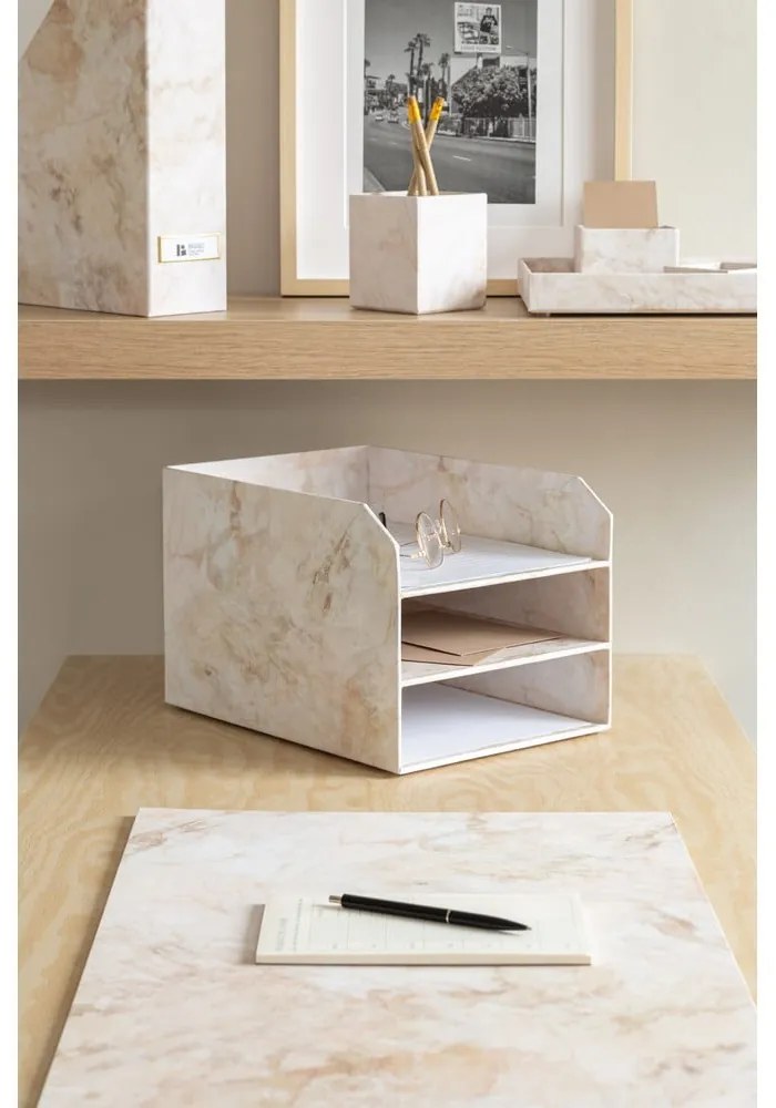 Organizer in cartone per documenti Trey Paper Laminate – Bigso