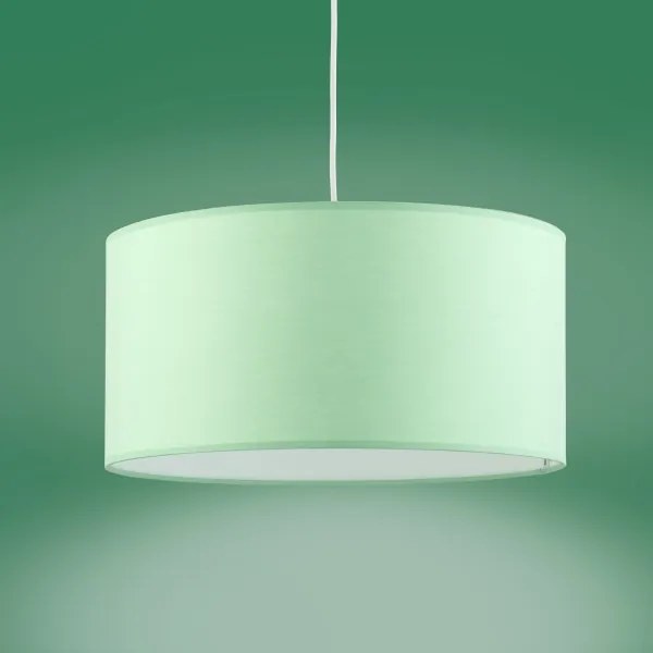 Lampadario a sospensione con filo RONDO KIDS 1xE27/25W/230V verde