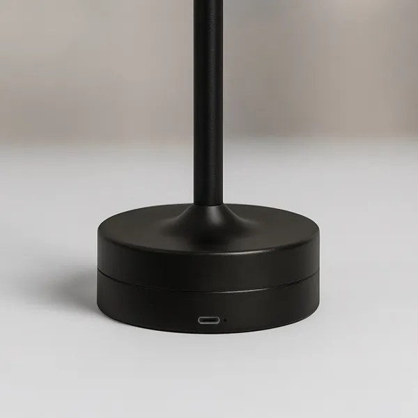 Lampada da tavolo ricaricabile a sfioramento a LED TAVOLO LED/2,5W/5V 2400 mAh 3000-6000K nera