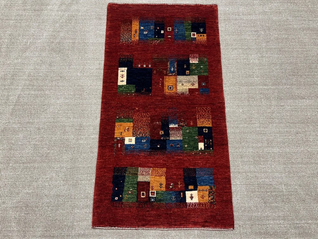 Loribaft Tappeto 70x140 (Iran) Annodato A Mano