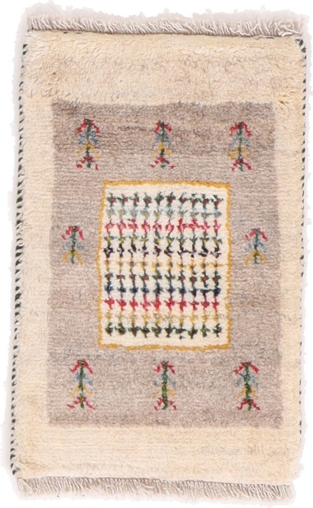 Gabbeh Tappeto 40 x 60 (Iran) Annodato A Mano