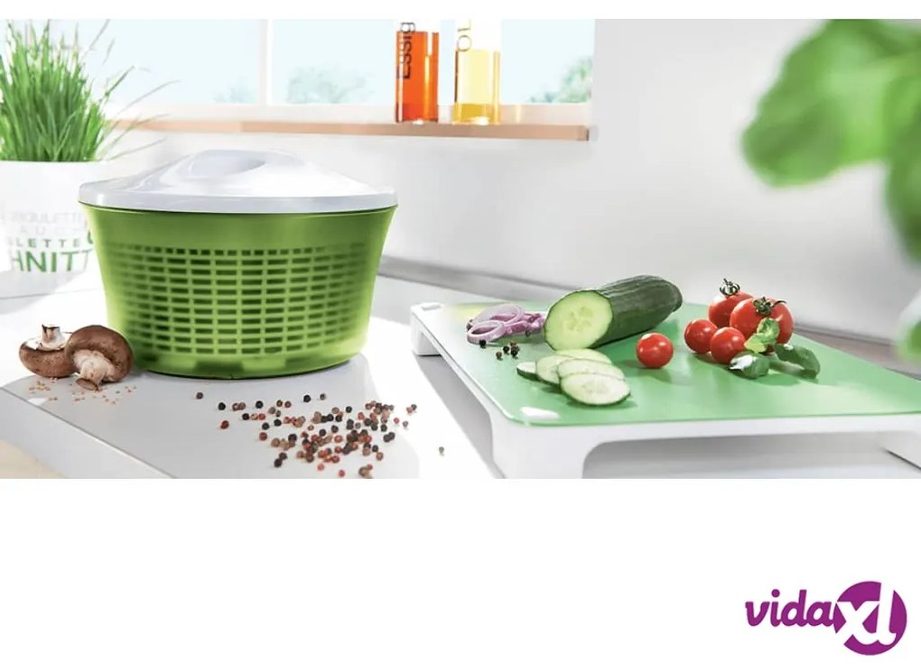 Leifheit Centrifuga Scolaverdure ComfortLine Verde e Bianca 23200