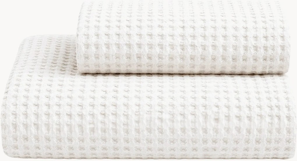 Set di 2 asciugamani in cotone Milo
