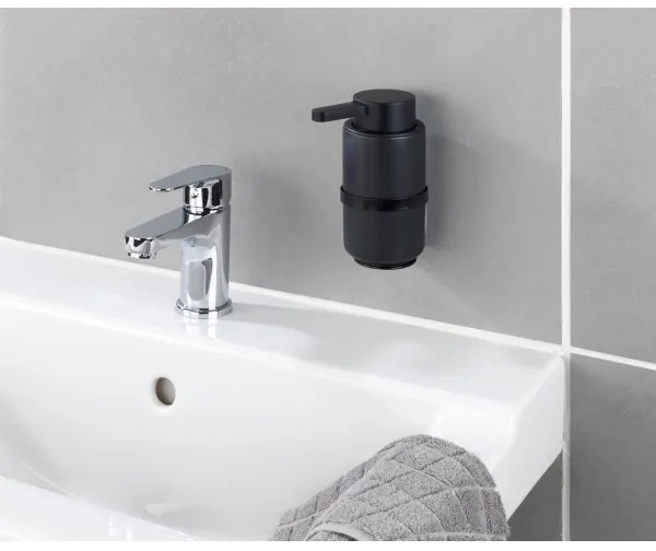 WENKO 54657100 - Dispenser di sapone WOYA 250 ml nero