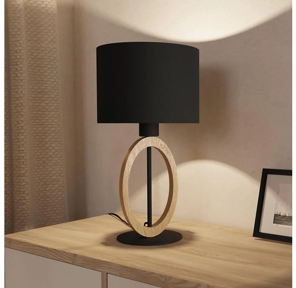 Eglo 43569 - Lampada da tavolo BASILDON 1xE27/40W/230V