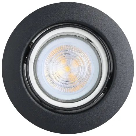 Eglo 901755 - SET 3x Lampada LED da incasso FAVAZZINA 1xGU10/4W/230V nero
