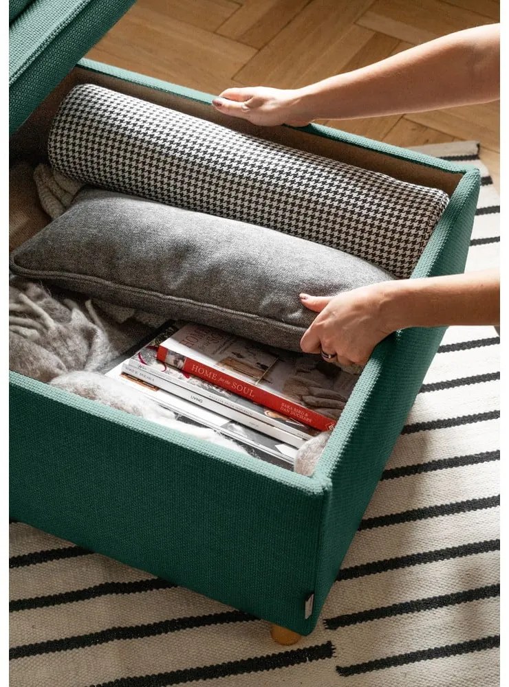 Poggiapiedi turchese Simon - Miuform