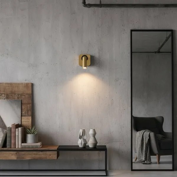 Ideal Lux - Luce Spot da parete a LED BEAN LED/3W/230V CRI 90 oro