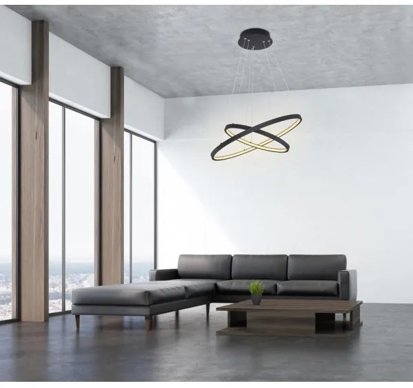 Globo 67192-42B - Lampadario LED a sospensione con filo RALPH 2xLED/21W/230V