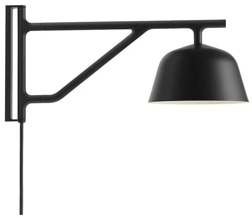 Muuto - Ambit Applique da Parete Nero Muuto