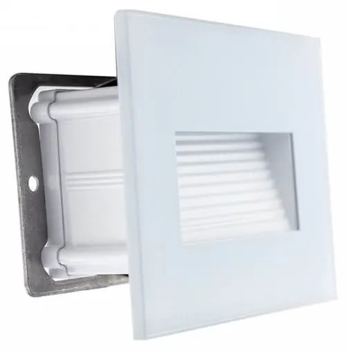 Segnapasso LED per scatola 503 4W IP65 Luce Asimmetrica Colore Bianco Freddo 6.000K