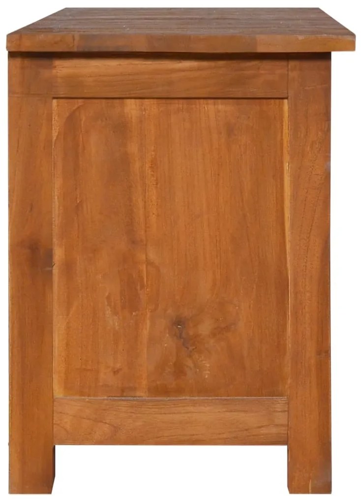 Mobile porta tv 100x30x40 cm in legno massello di teak