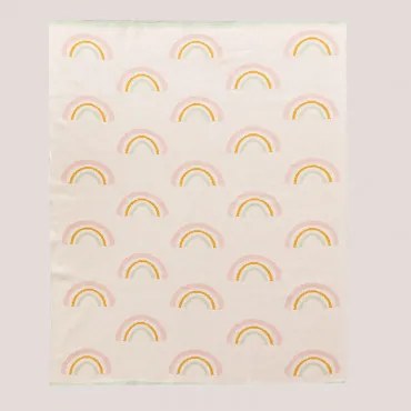 Coperta in cotone Nami Kids Multicolore Fresh - Sklum