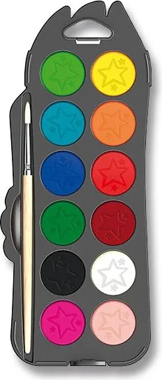 Acquerelli Maped Color’s Peps, 30 mm, 12 colori