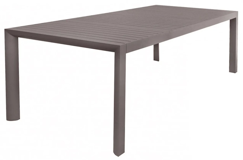 Tavolo da giardino allungabile 135 180x75x70 cm - taupe