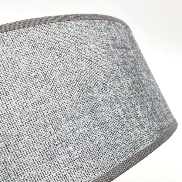 Plafoniera SIRJA 1xE27/15W/230V Ø 35 cm grigio