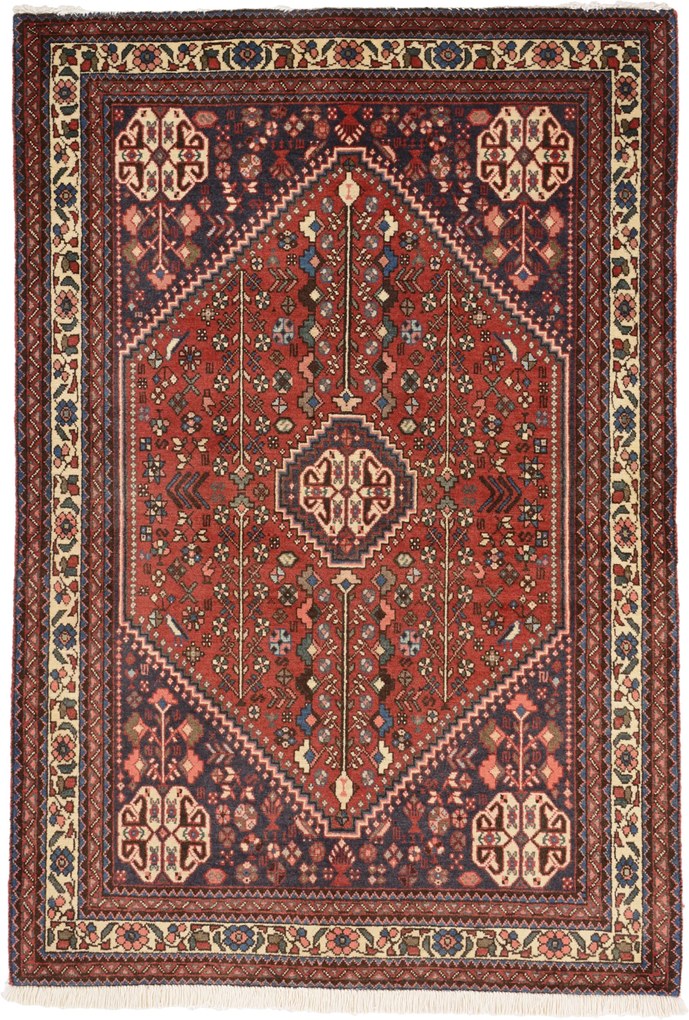 Abadeh Tappeto 110 x 160 (Iran) Annodato A Mano